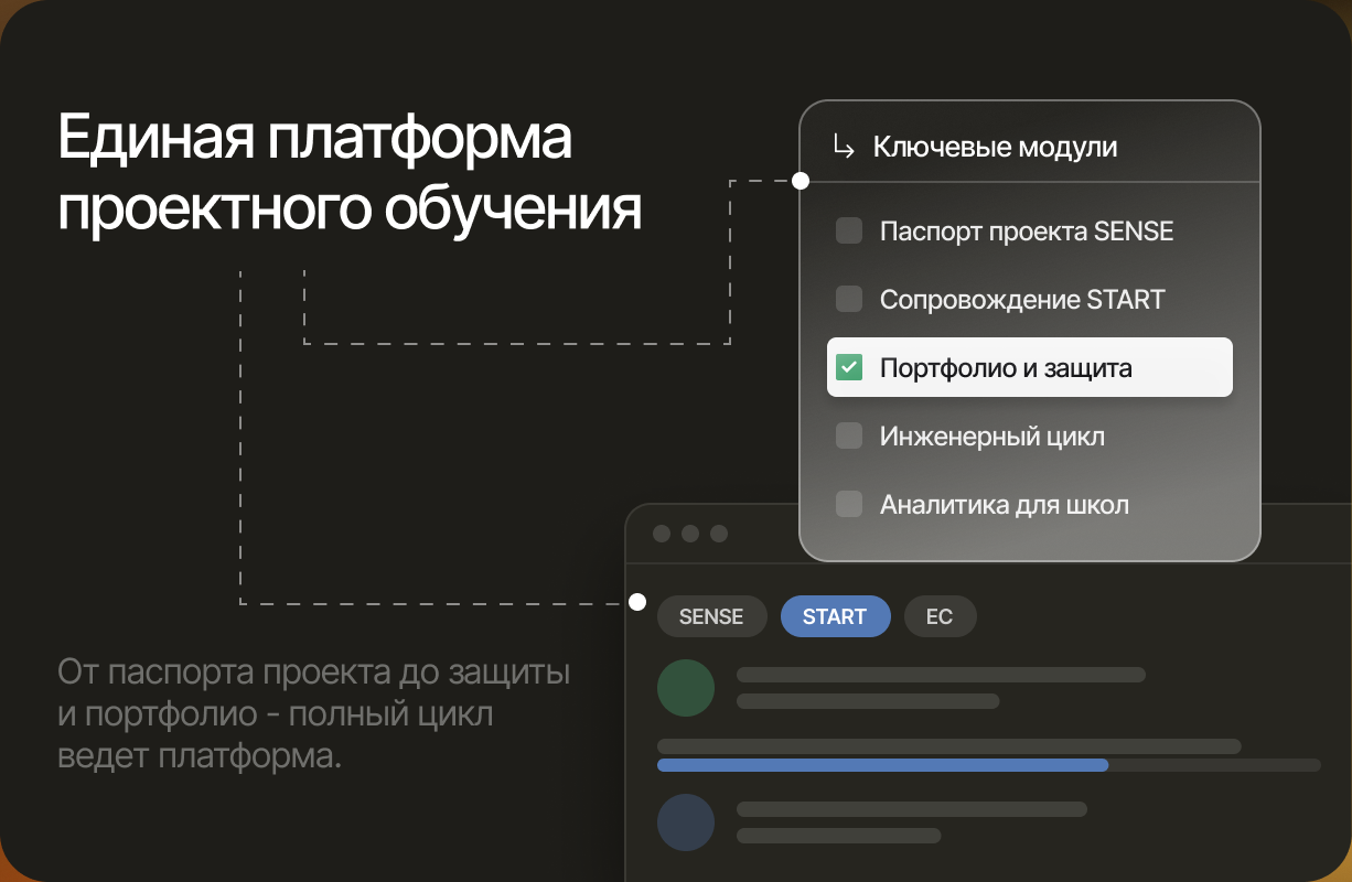 Единая платформа проектного обучения